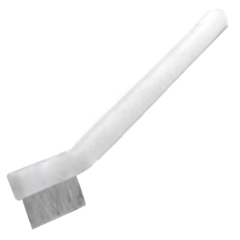 Cleanroom Brush, Insulative, Nylon/Acetal, 1-1/8", 6-1/4" 1 Row